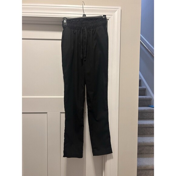 Abercrombie & Fitch Women’s Black Size XXS Linen Blend High-Rise Wide Leg Pants - Picture 1 of 6